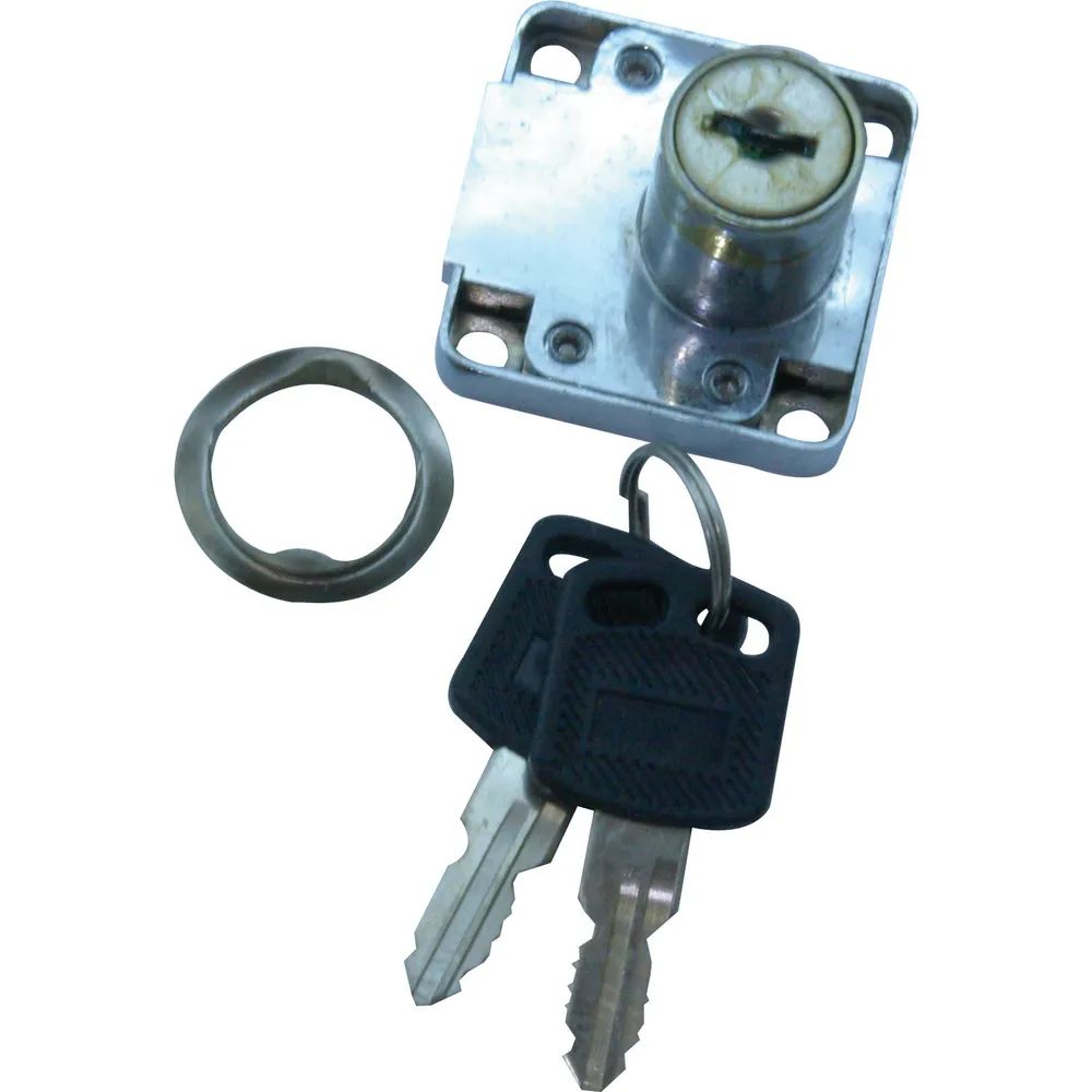 Schachermayer VVP SECOTEC Anschlagschloss Lade vernickelt SB-1