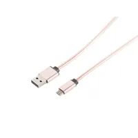 ShiverPeaks 14-11002 USB Kabel 2.0 A Micro-USB B Rosegold - Kabel - Digital/Daten