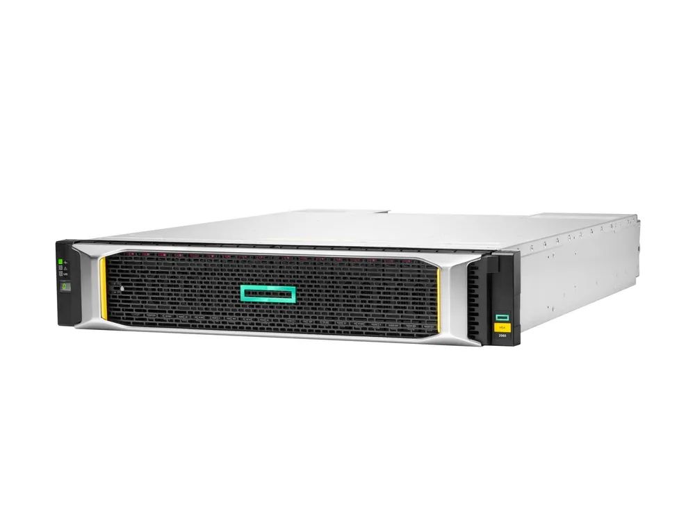HPE Modular Smart Array 2060 16Gb Fibre Channel SFF Storage - 6th Generation - Festplatten-Array - 0 TB - 24 Schächte (SAS-3)