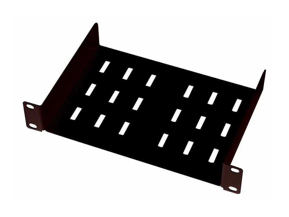 Lanview by Logon - Rack - Regal - Schrankmontage - Schwarz - 1U - 25.4 cm (10")
