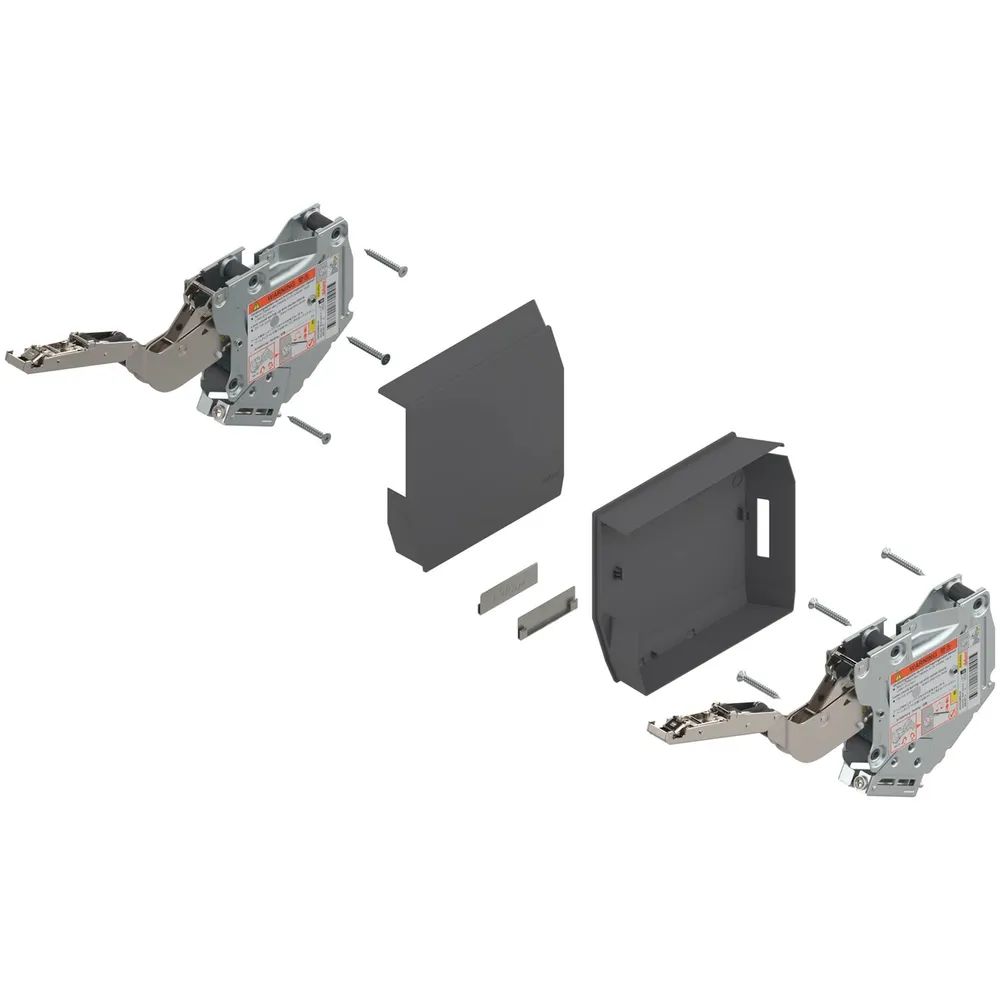 BLUM AVENTOS HK-S TIP-ON Kraftspeicher, LF 960-2215, tiefgrau