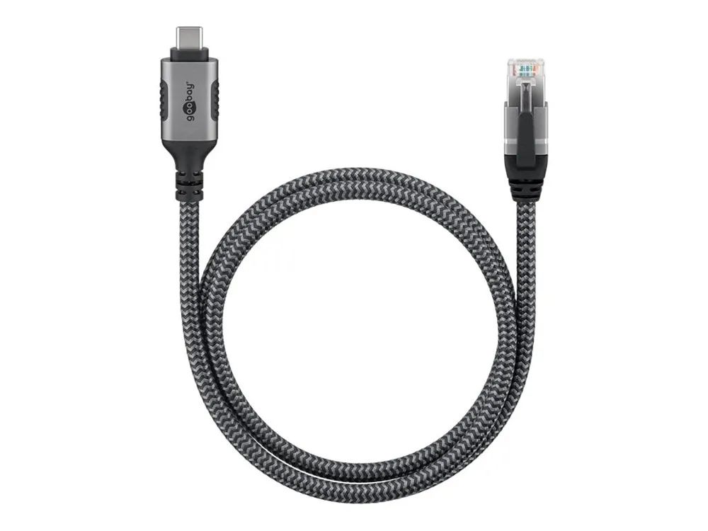Goobay Netzwerkkabel - USB-C (M) zu RJ-45 (M)
