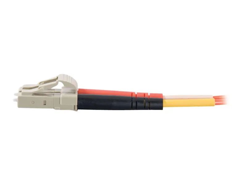 C2G LC-LC 50/125 OM2 Duplex Multimode PVC Fiber Optic Cable (LSZH)