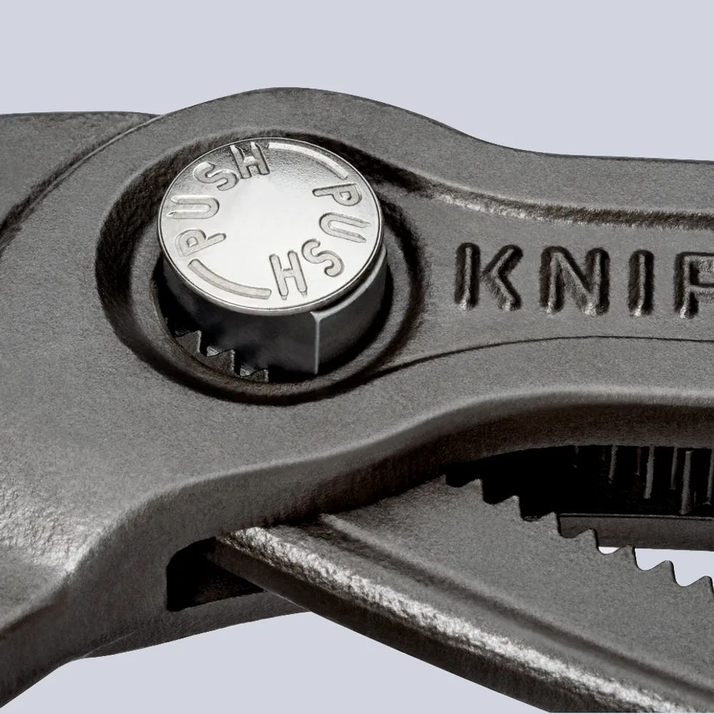 KNIPEX Cobra® Hightech-Wasserpumpenzange mit Mehrkomponenten-Hüllen verchromt 300 mm