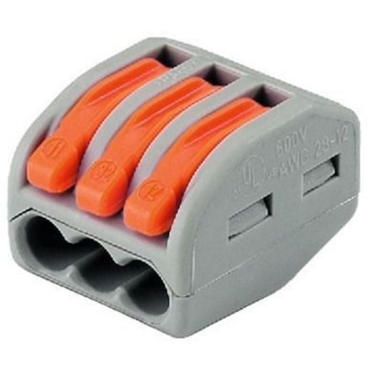Wago VERBINDUNGSKLEMME 3X4MM² / WAGO 222-413 GR 222-413