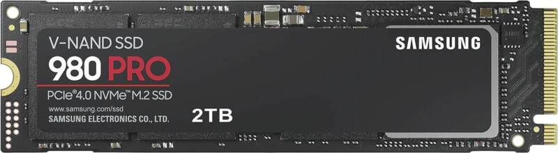 Samsung 980 PRO MZ-V8P2T0BW - SSD - verschlüsselt - 2 TB - intern - M.2 2280 - PCIe 4.0 x4 (NVMe)