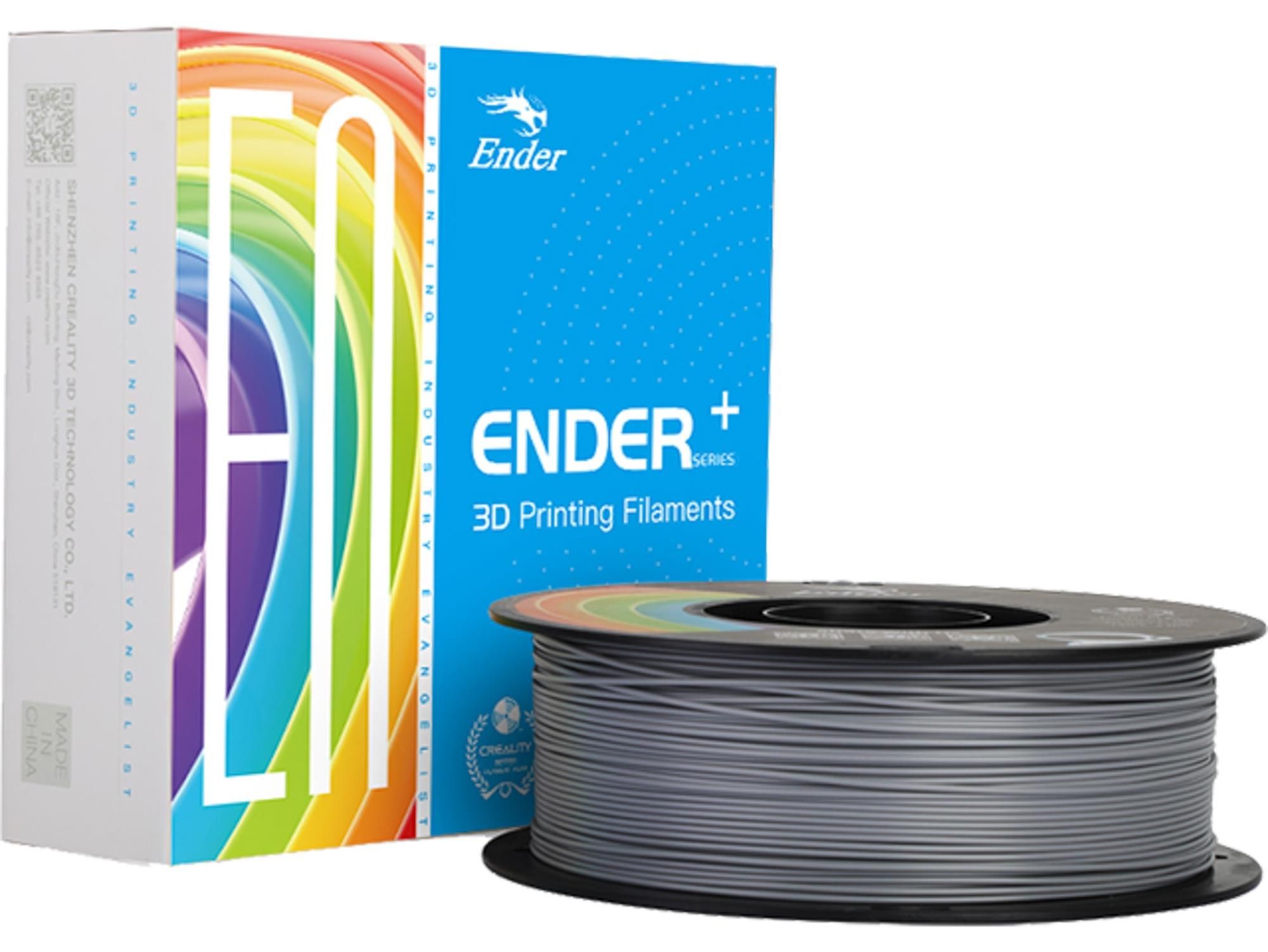 3D PLA+ 1,75mm grey 1kg Ender