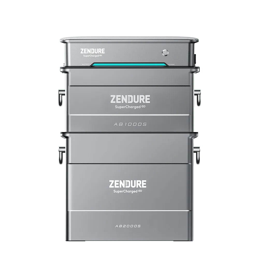 Zendure AIO Pro 1200 SolarFlow System Hyper 2000 mit AB1000S Erweiterungsbatterie