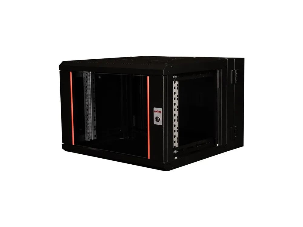 ROLINE Pro - Schrank Netzwerkschrank - zwei-teilig schwenkbar, 600 x 600 mm (B x T)