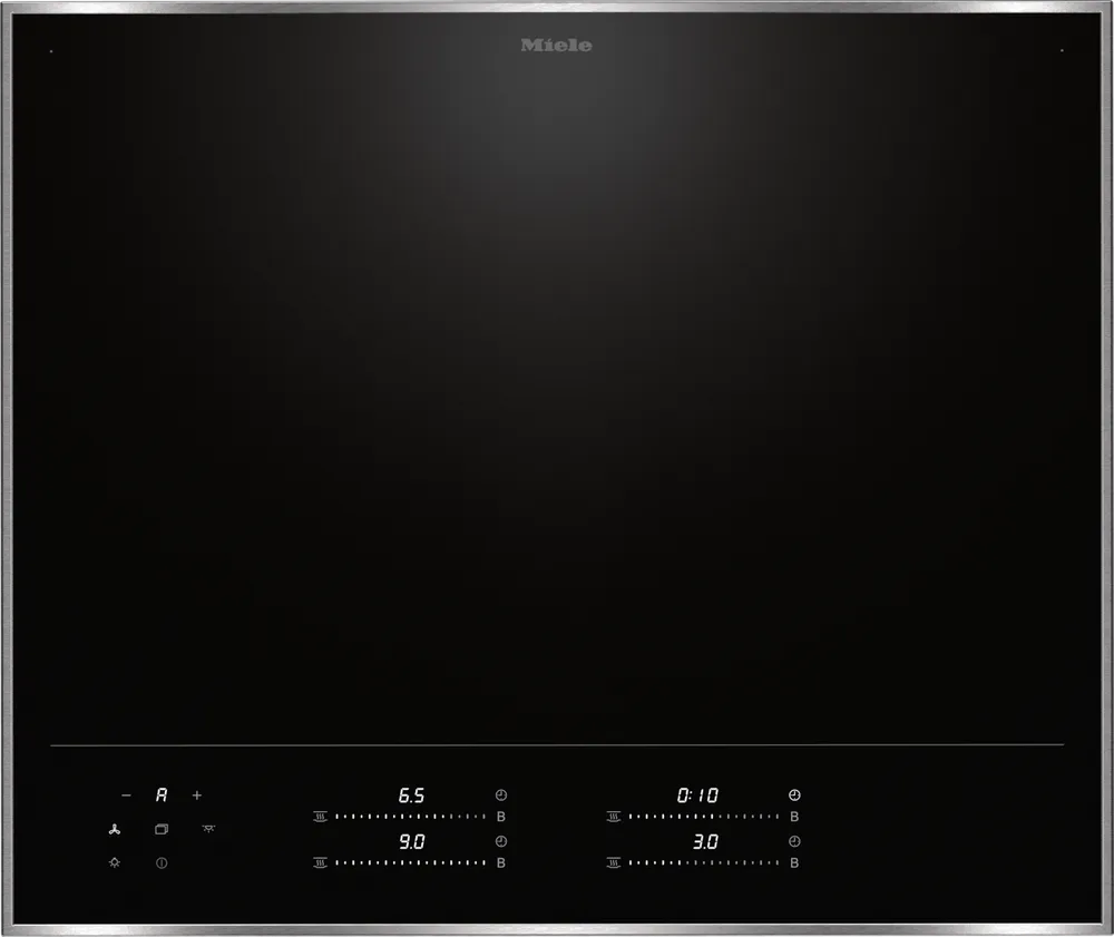 Miele Induktionskochfeld KM 8665 FR Edelstahlrahmen