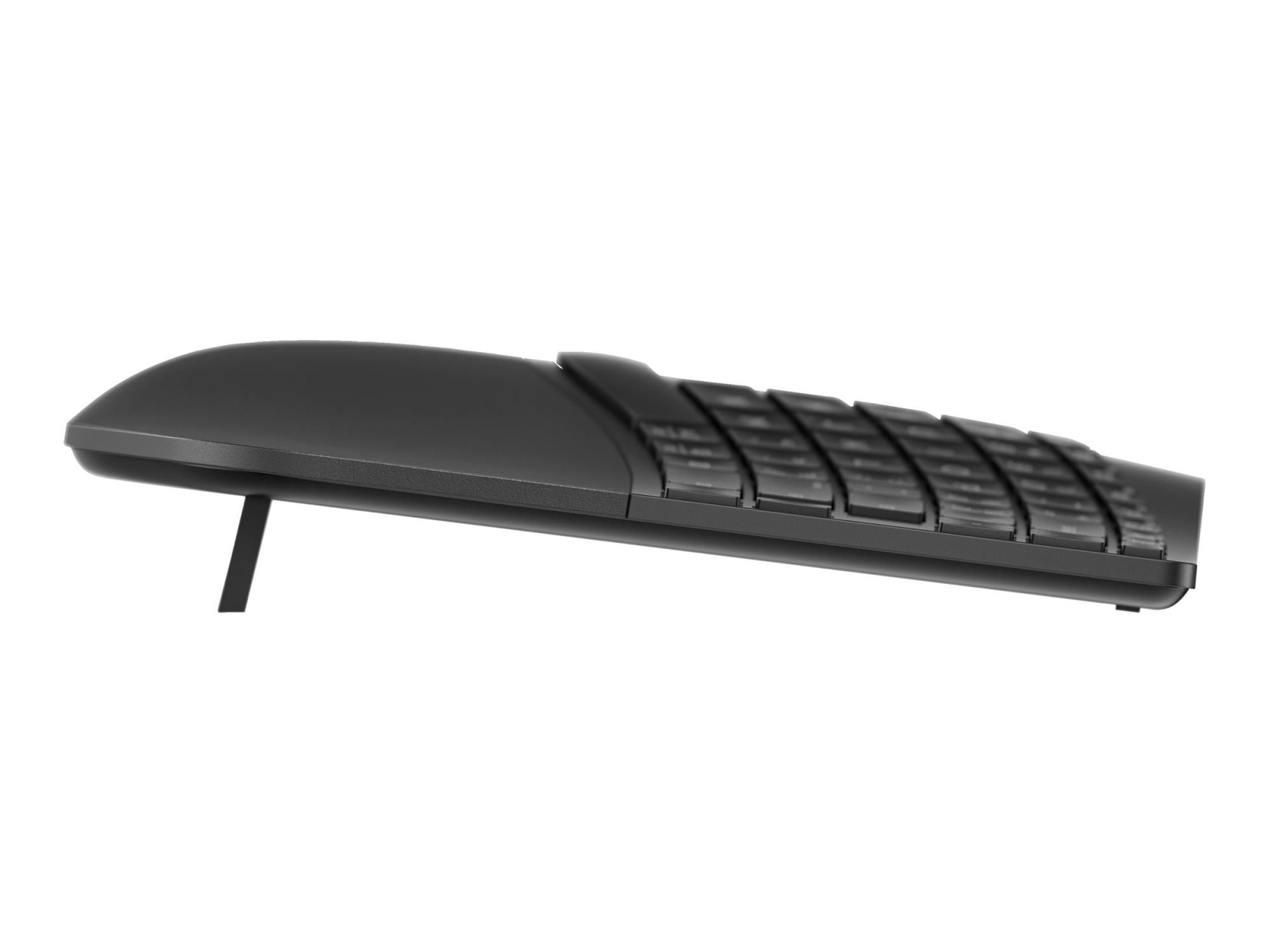 HP 960 - Tastatur-und-Tastenfeld-Set - kompakte Größe, 2-Zonen-Layout, separater Ziffernblock, kurzer Tastenhub, Multi-Device