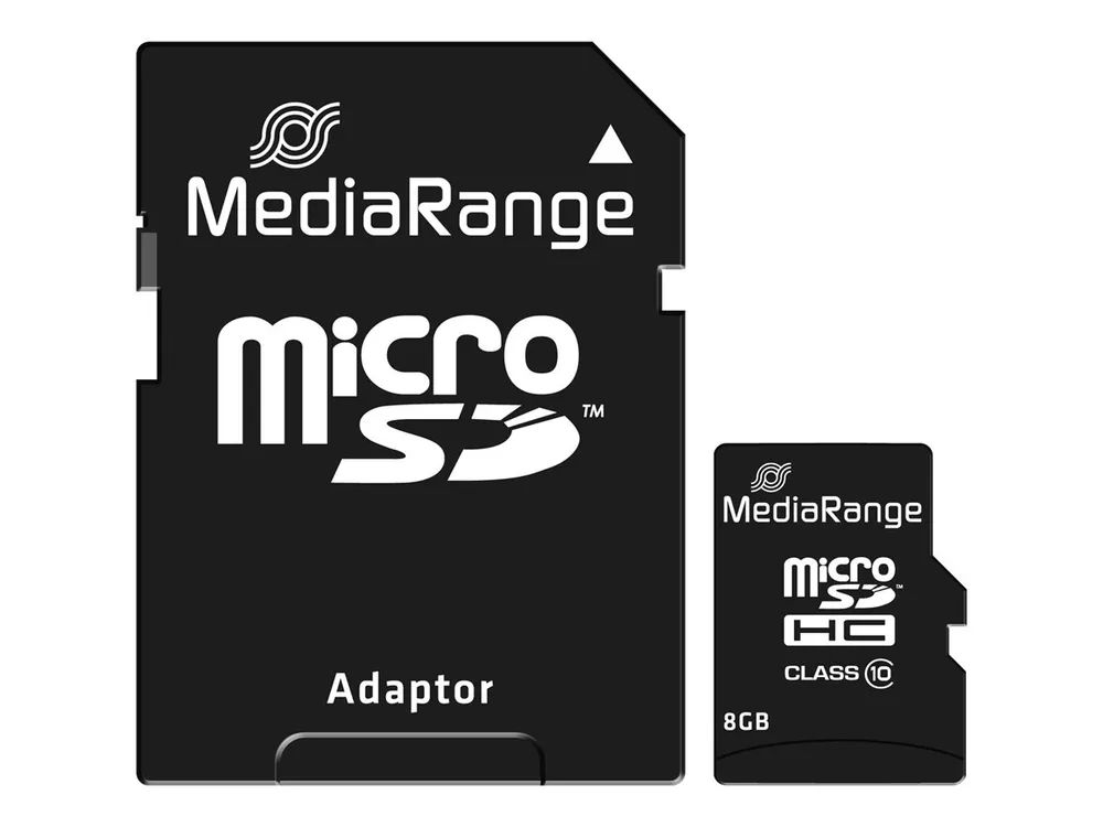 MEDIARANGE Flash-Speicherkarte (microSDHC/SD-Adapter