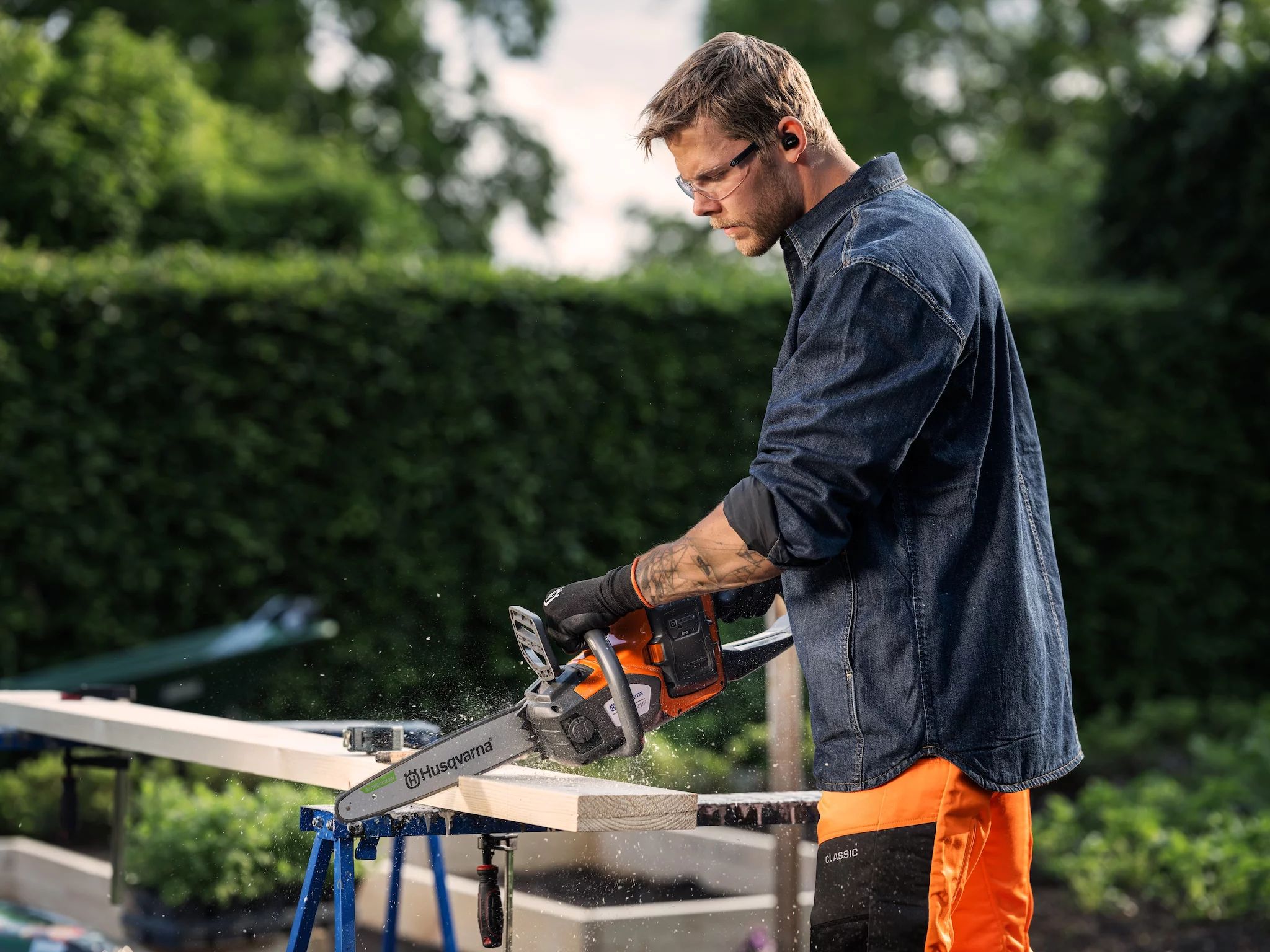 Husqvarna 215i AKKU SÄGE 12", 1/4"mini