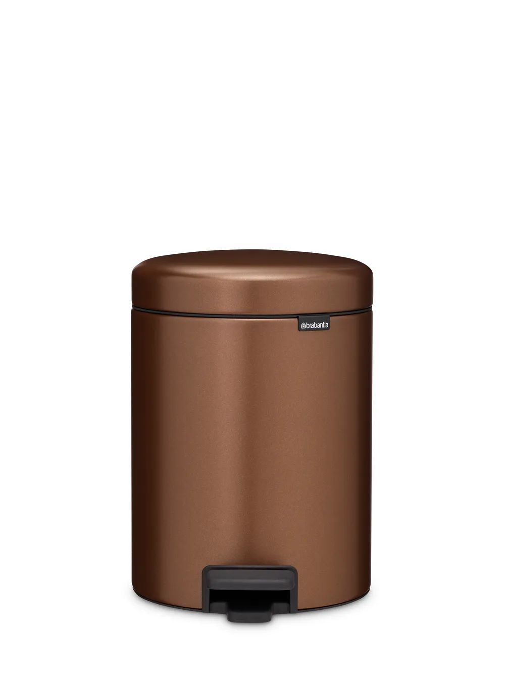 Brabantia NewIcon Treteimer, 5L - Warm Bronze