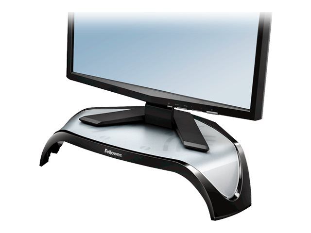 Fellowes Smart Suites Corner Monitor Riser - Aufstellung - für Monitor - Acrylnitril-Butadien-Styrol (ABS)