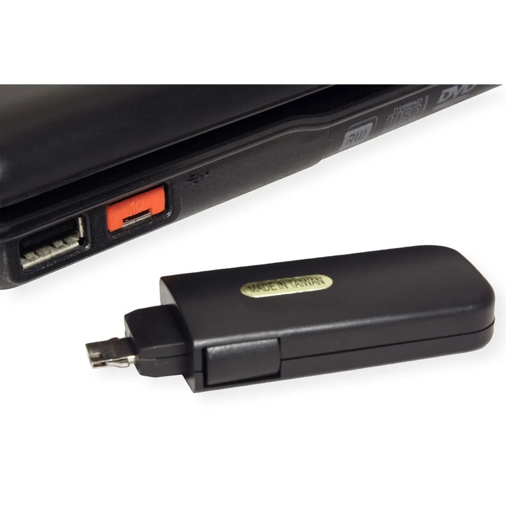 ROLINE USB Typ A Port Blocker, 4x Schloss und 1x Schlüssel