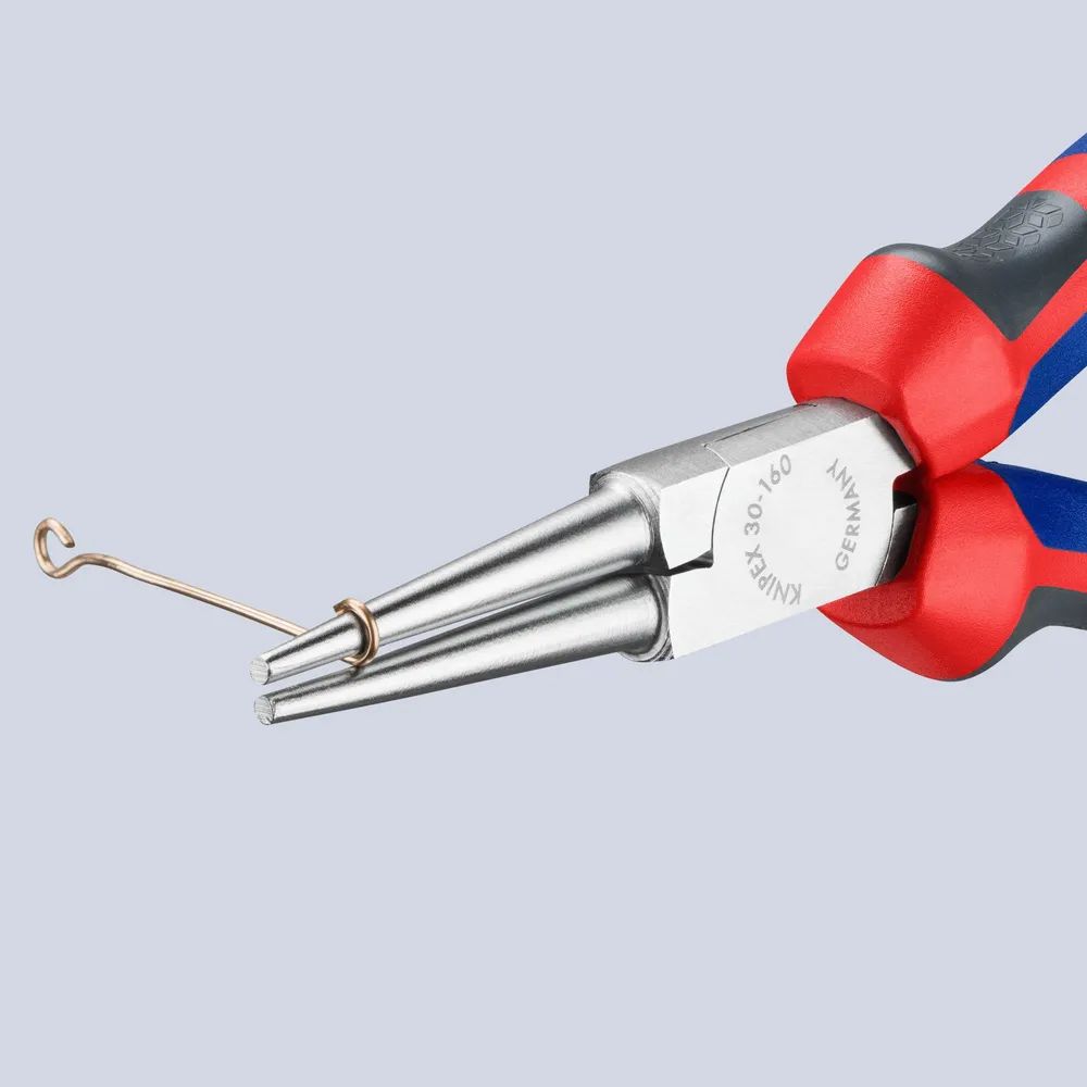 KNIPEX Langbeckzange mit Comfort-Griffen verchromt 160 mm