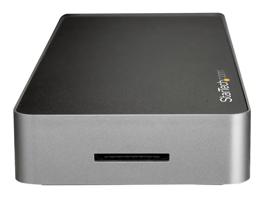 StarTech.com USB C Dock, Dual Monitor HDMI & DisplayPort 4K 30Hz, USB Type-C Laptop Docking Station 60W Power Delivery (PD)