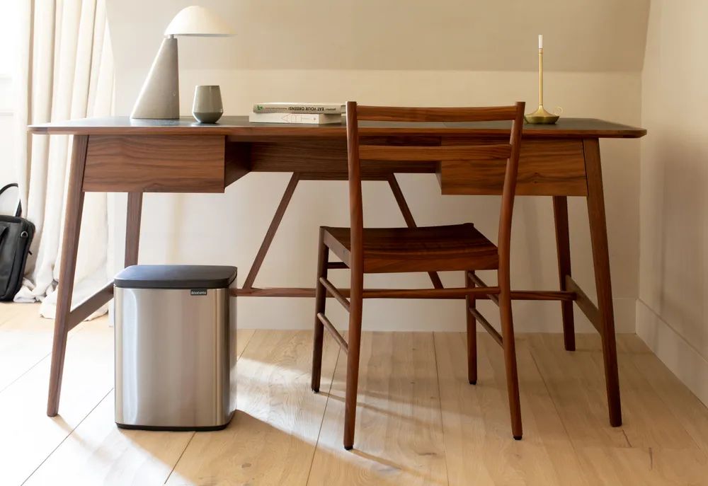 Brabantia Bo Mülleimer, 12L - Matt Steel Fingerprint Proof