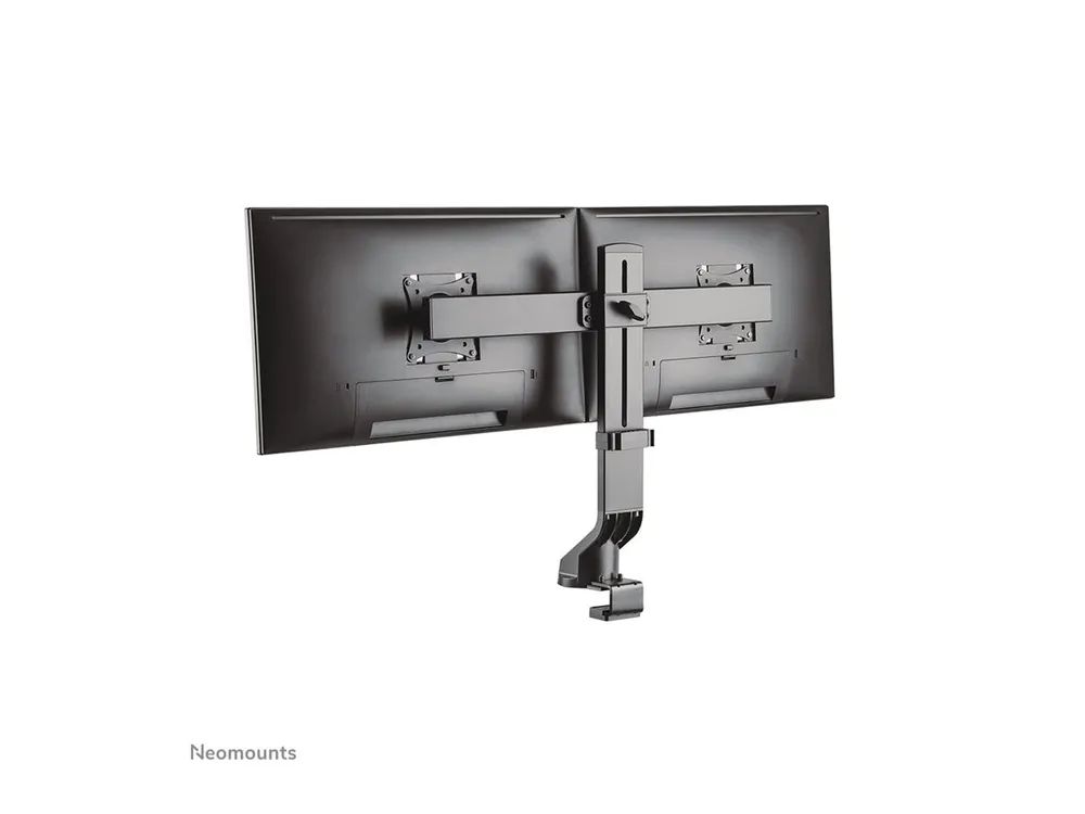 Neomounts FPMA-D860D - Befestigungskit - Voll beweglich - für 2 LCD-Displays - Schwarz - Bildschirmgröße: 25.4-68.6 cm (10"-27")