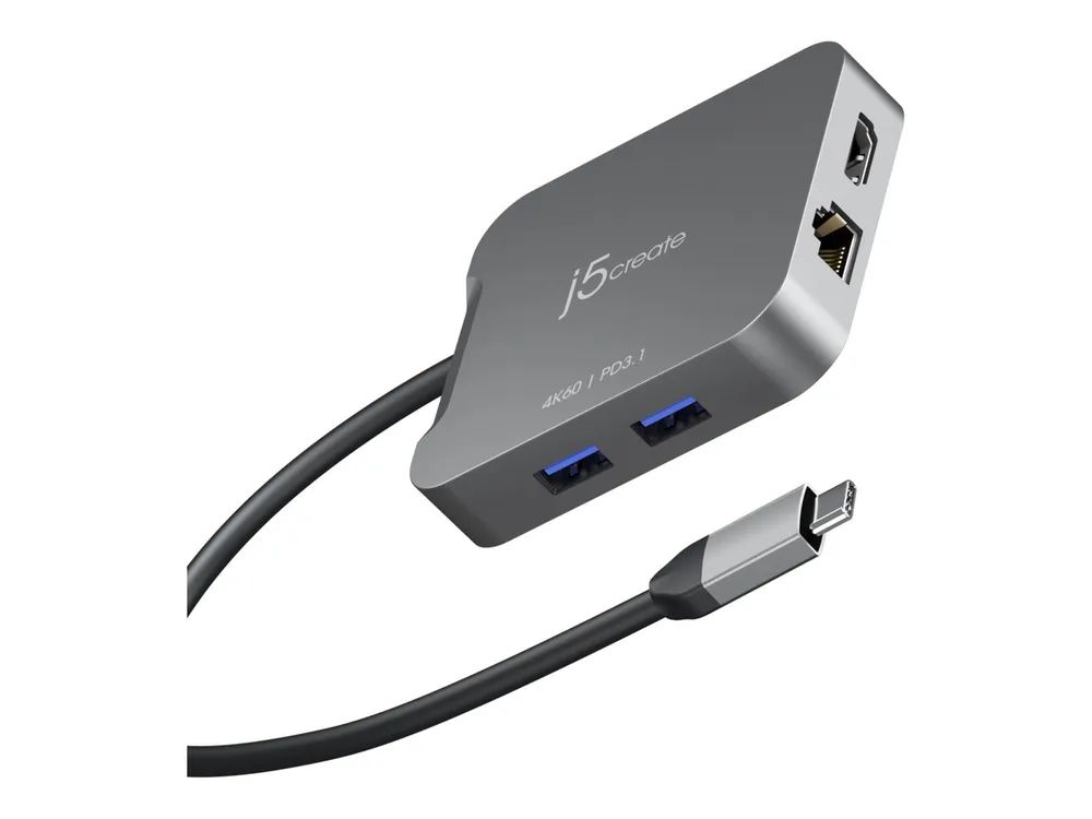 j5create Elite JCD3191 - Dockingstation - USB-C / USB4 / Thunderbolt 3 / Thunderbolt 4