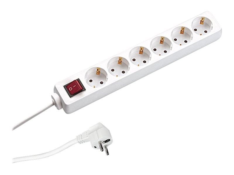 Bachmann SELLY - Steckdosenleiste - Ausgangsanschlüsse: 6 (6 x Spannung)