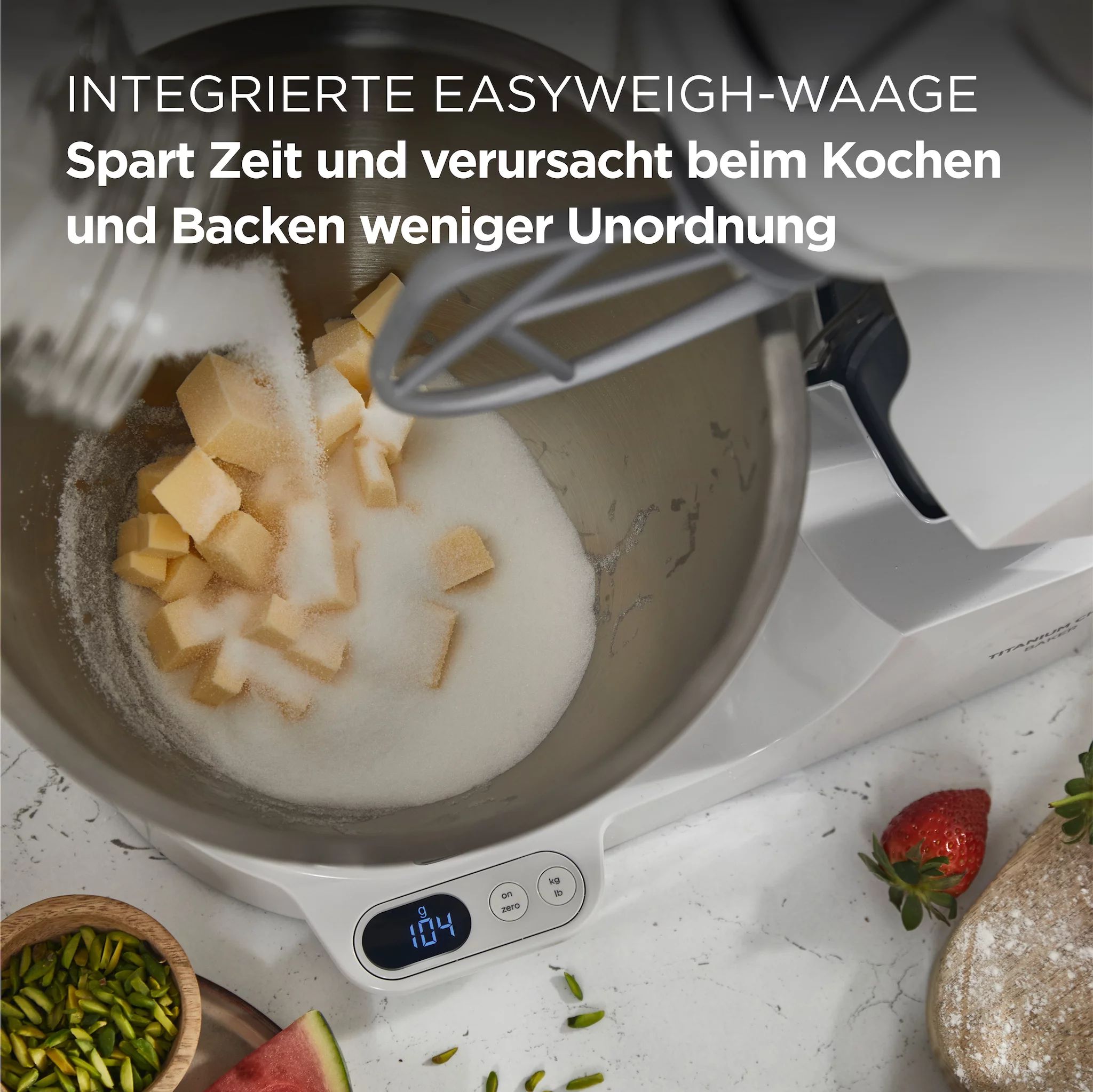 Kenwood Küchenmaschine Titanium Chef Baker KVC65.001.WH Open-Box