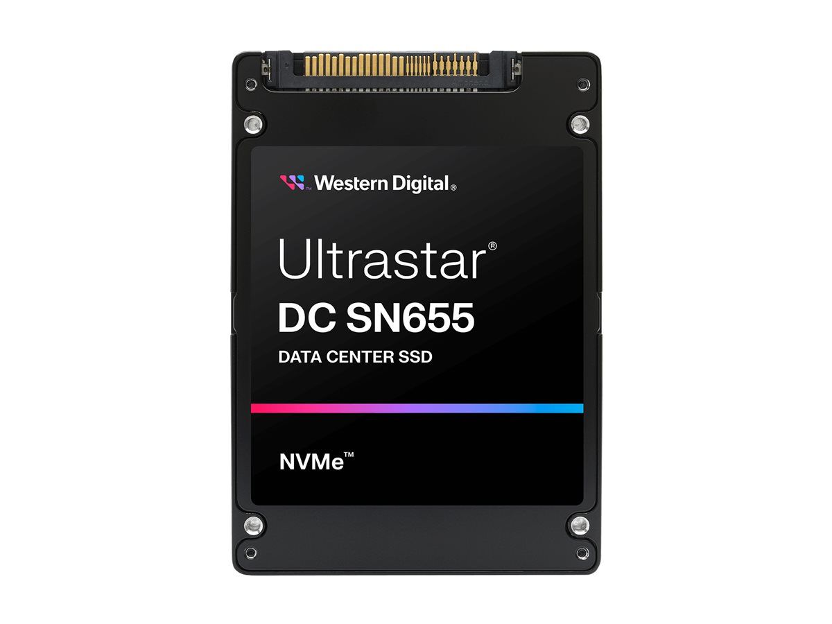 WD Ultrastar DC SN655 WUS5EA1A1ESP7E3 - SSD - 15.36 TB - intern - 2.5" (6.4 cm)