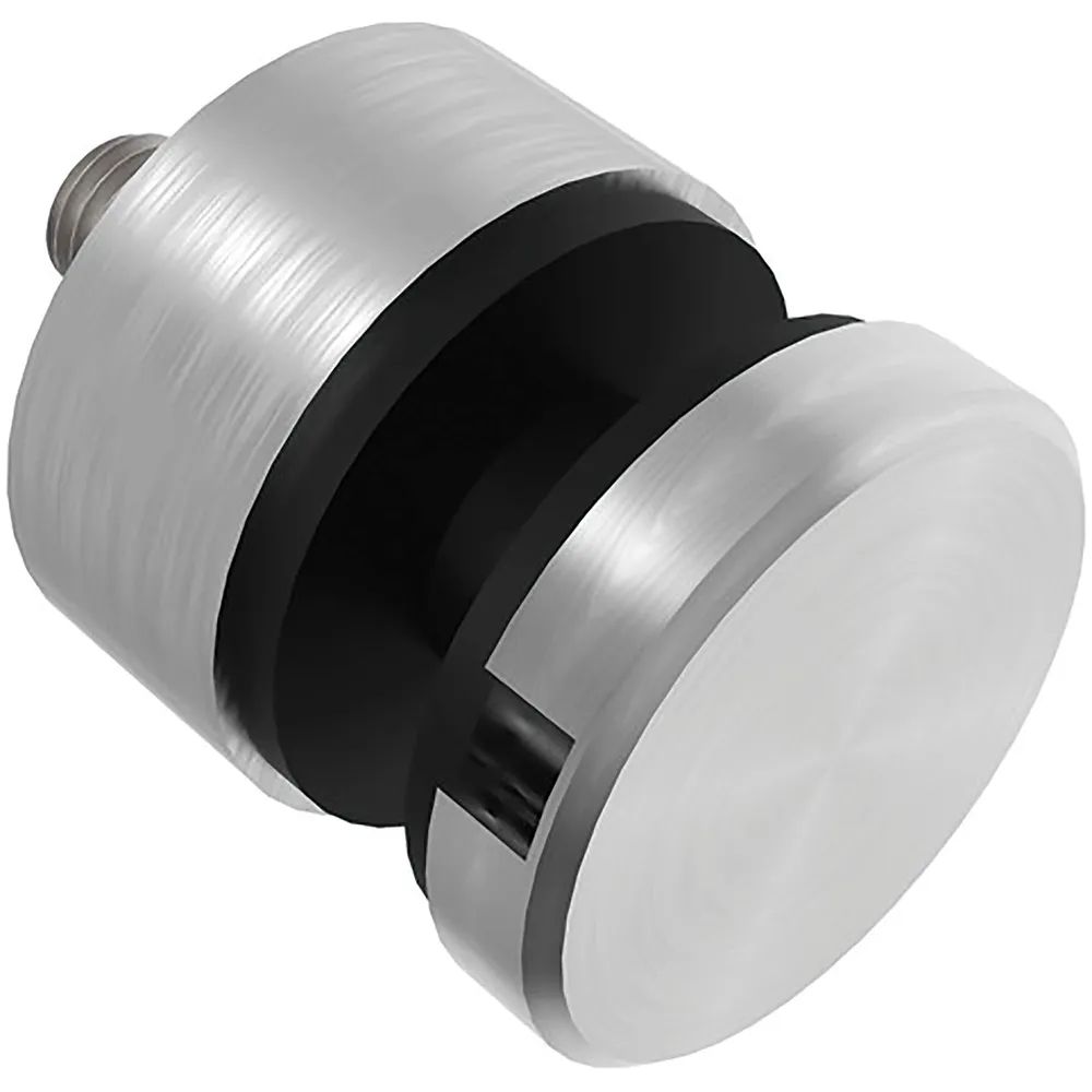 Umakov Group  Glaspunkthalter für 6 - 16 mm Glas, ø 30 mm, Edelstahl V2A
