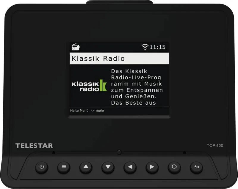 Telestar TOP 400 Schwarz Multifunktionsradios HiFi-Adapter