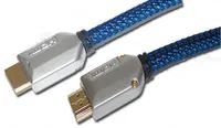 ShiverPeaks BASIC-S 3m - 3 m - HDMI Typ A (Standard) - HDMI Typ A (Standard) - 8,16 Gbit/s - Schwarz - Blau