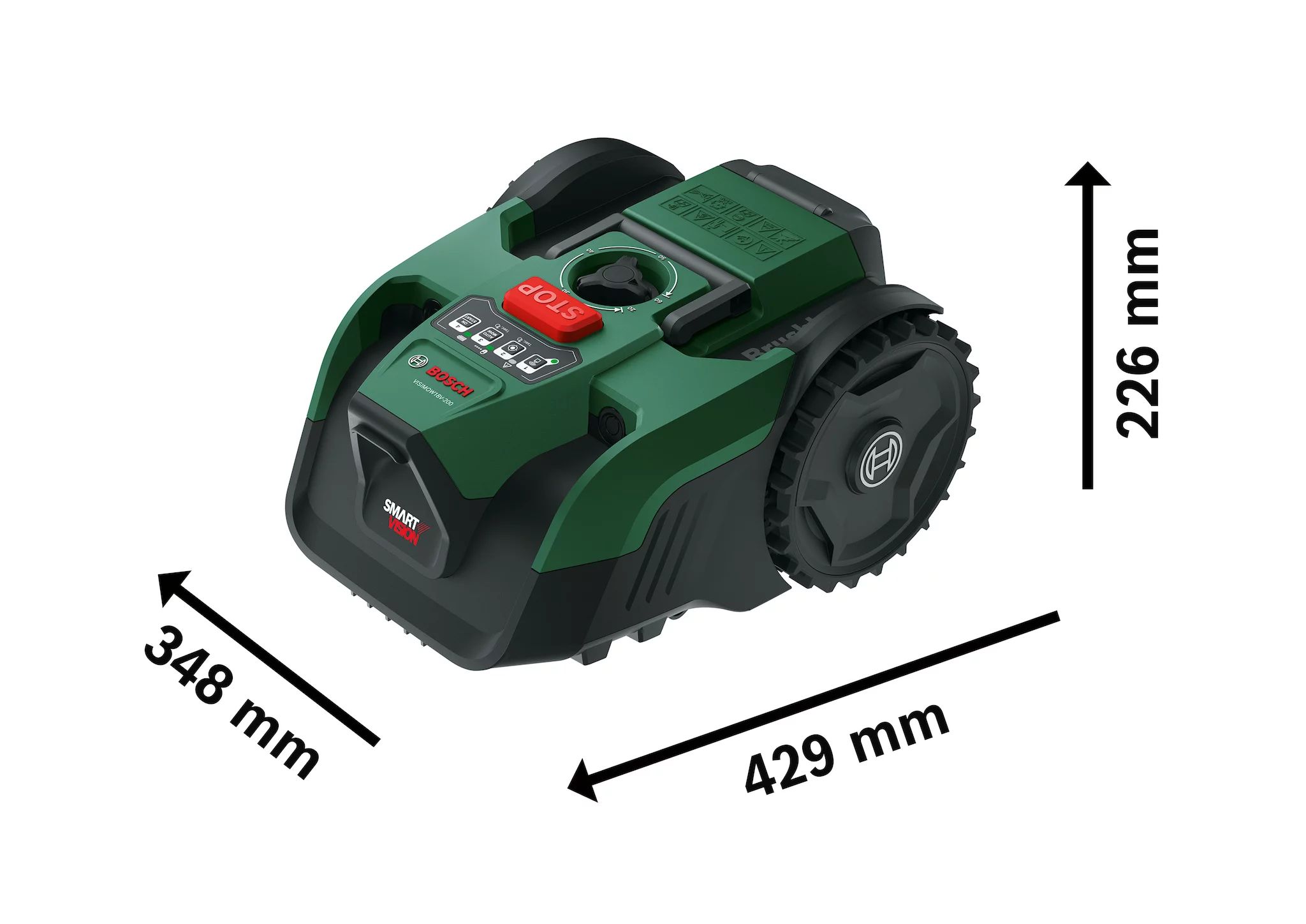 Bosch VISIMOW18V-200 Akku-Mähroboter Kit - bis 200m²