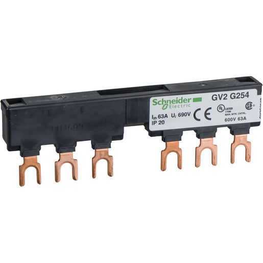 Schneider Electric DREHSTROMSCHIENE 2 ABGANGSST. / SCHN.E GV2-G254 GV2G254