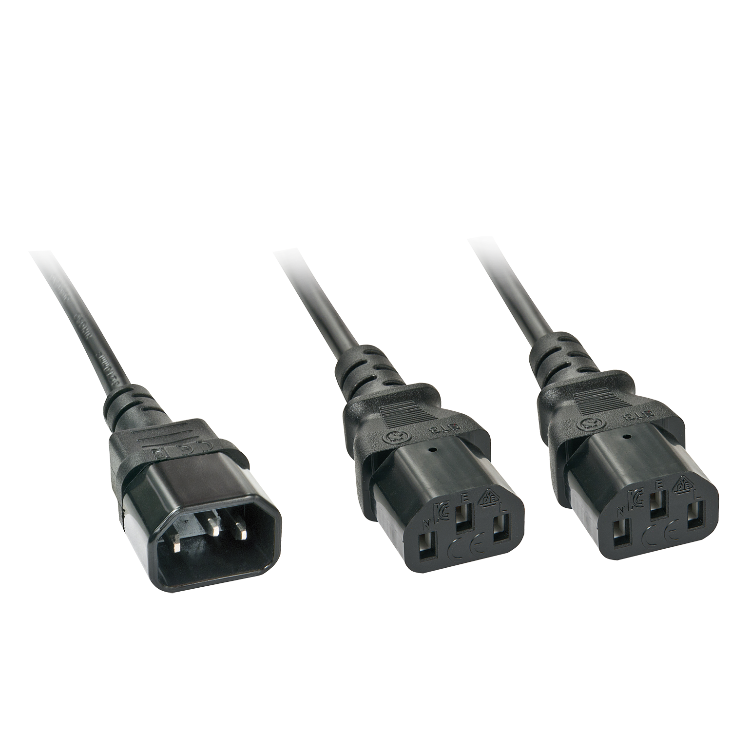 Lindy Netz-Splitter - IEC 60320 C14 zu power IEC 60320 C13