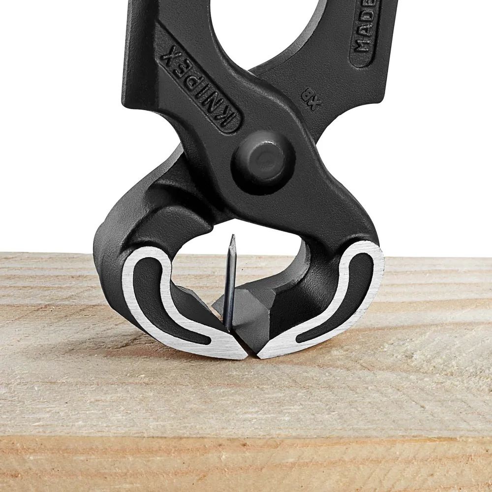 KNIPEX Kneifzange schwarz atramentiert 210 mm