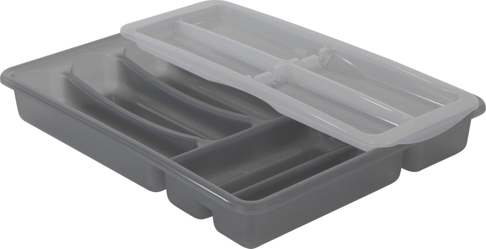 Rotho Besteckkasten 6 Fächer Topglide BASIC