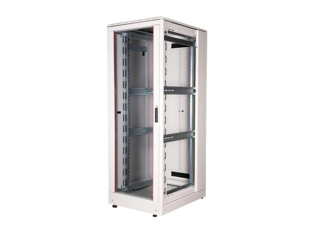 ROLINE Pro - Schrank Netzwerkschrank - mit Glastür, 800 x 1000 mm (B x T)