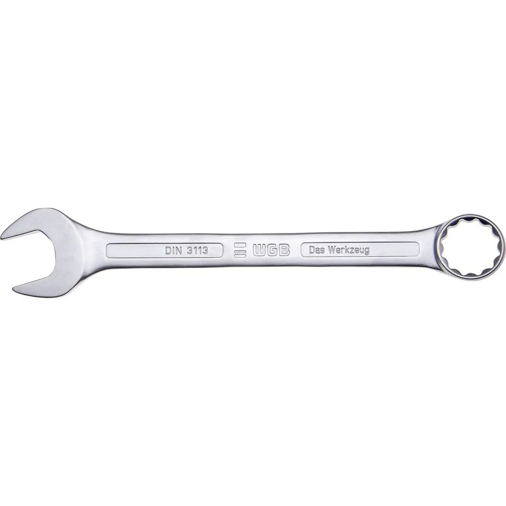 WGB Ringmaulschlüssel DIN3113A 10 mm Ringseite 15º gekröpft