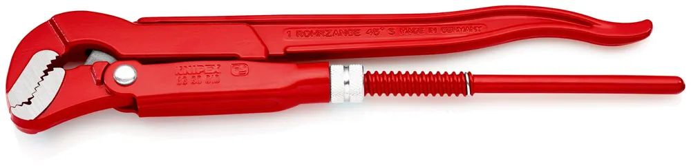 KNIPEX Rohrzange S-Maul rot pulverbeschichtet 320 mm