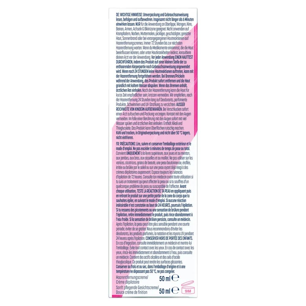 Veet Haarentfernungscreme Gesicht Set 2x50ml