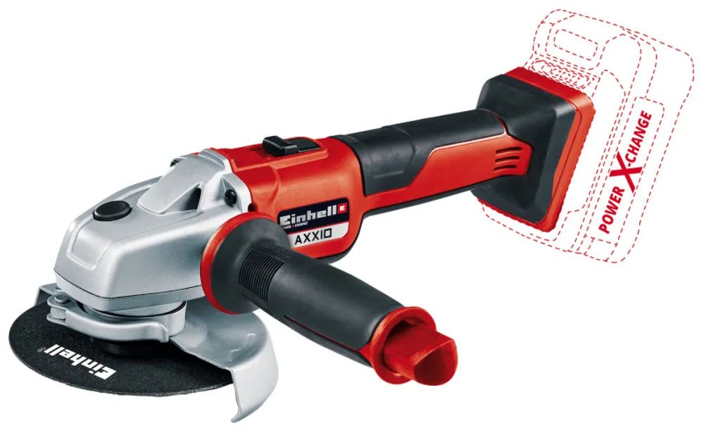 EINHELL Akku-Winkelschleifer 18V DM125cm 8500min-1 o.Akku/Ladegerät