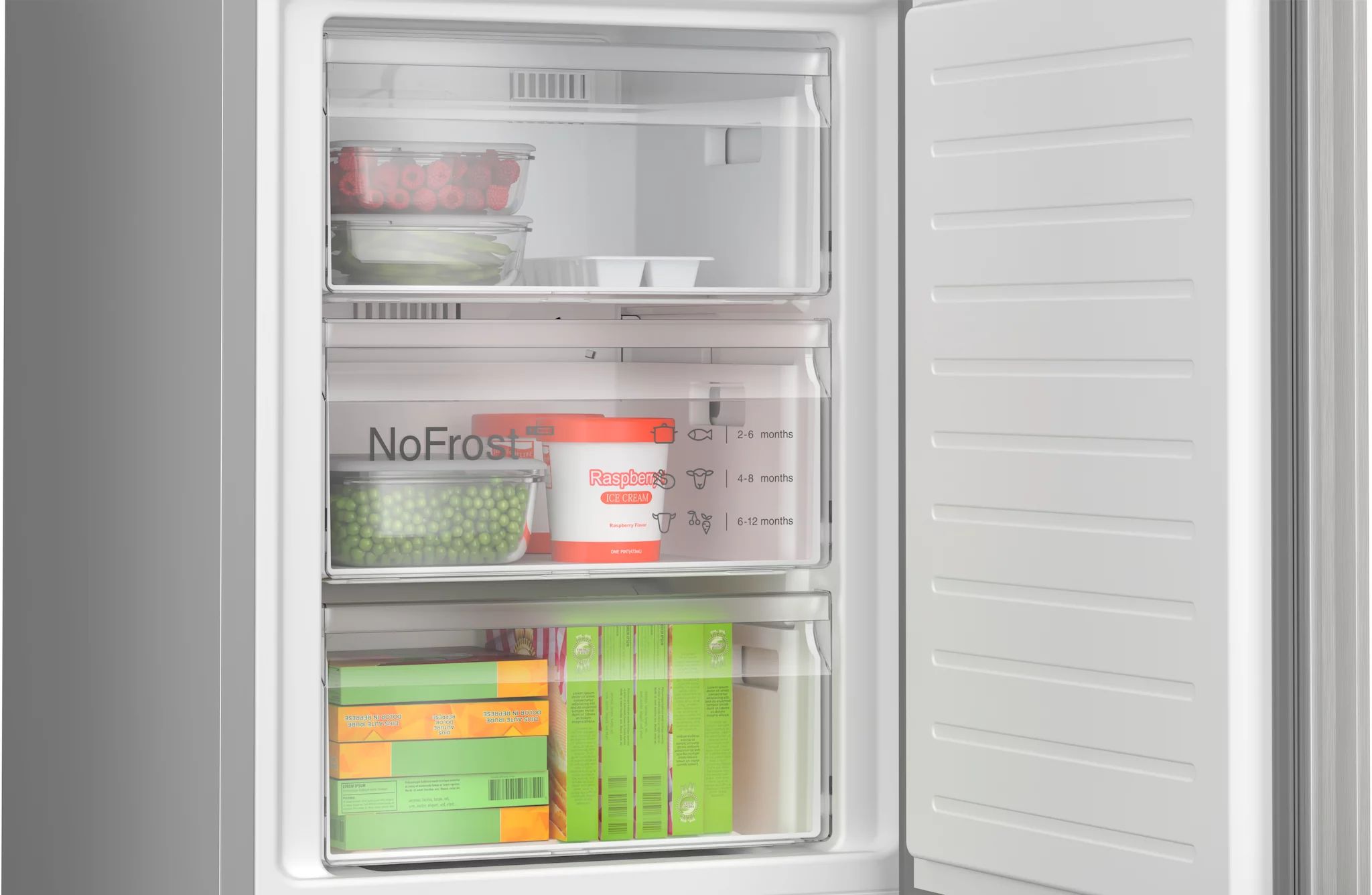 Bosch KGN392LAF Free-standing fridge-freezer