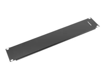 Lanberg Blindabdeckung - RAL 9004, Schwarz - 2U - 48.3 cm (19")