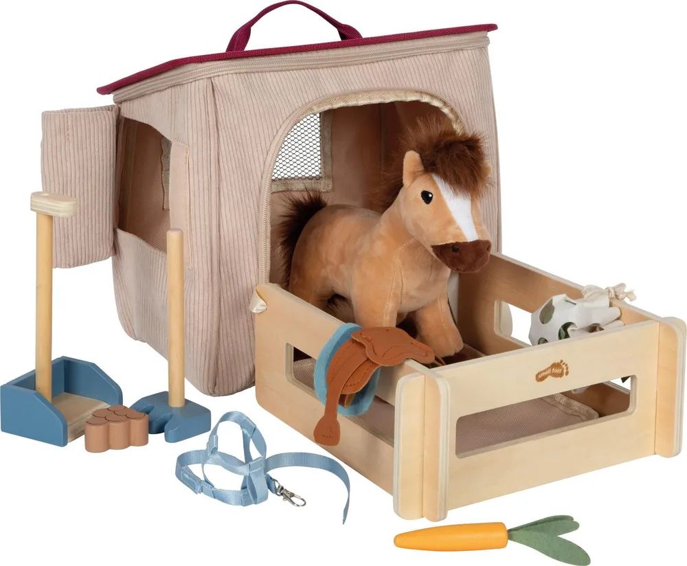 small foot GmbH&Co. KG Spielset Pferd mit Stall und Zubehör in