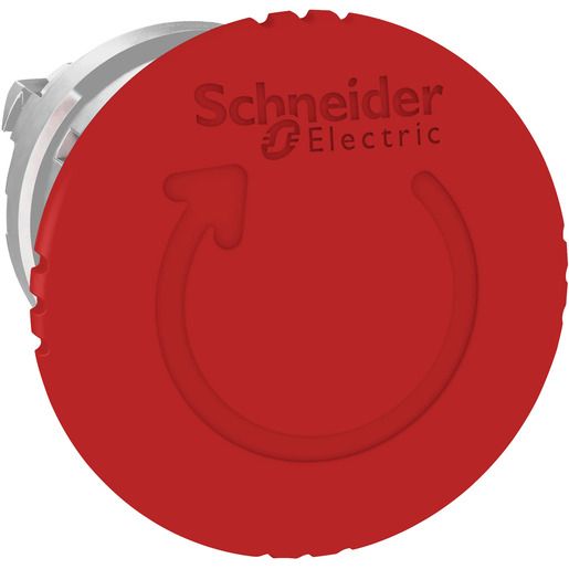 Schneider Electric NOT-AUS RAST. D=40MM,RT / SCHN.E ZB4-BS844 ZB4BS844