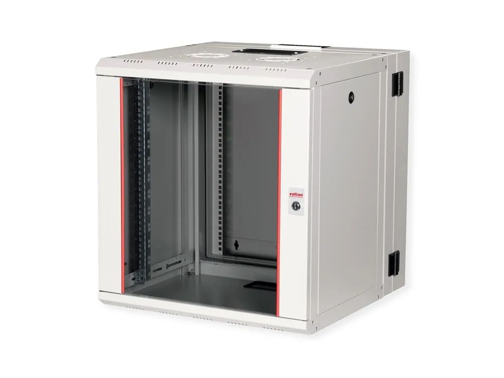 ROLINE Pro - Schrank Netzwerkschrank - 2-teilige drehbare, 600 x 600 mm (B x T)