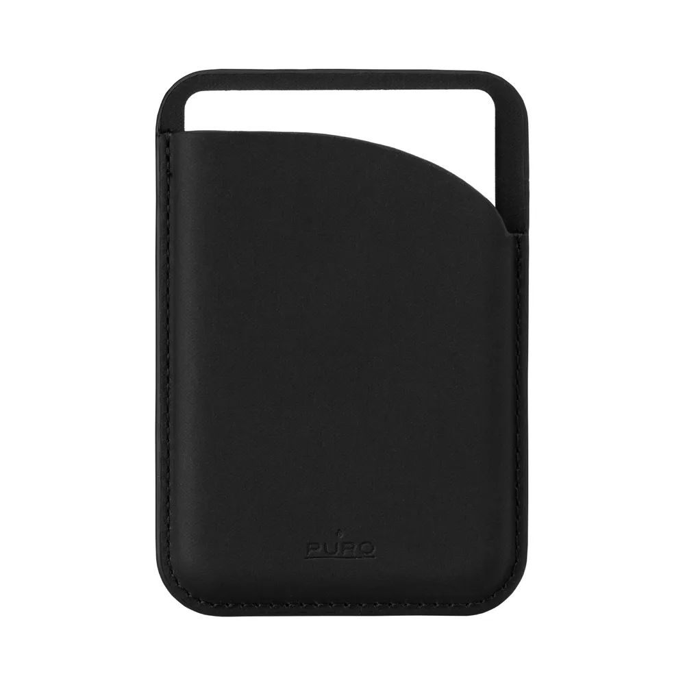 PURO MAG WALLET MagSafe Kreditkartentasche, schwarz