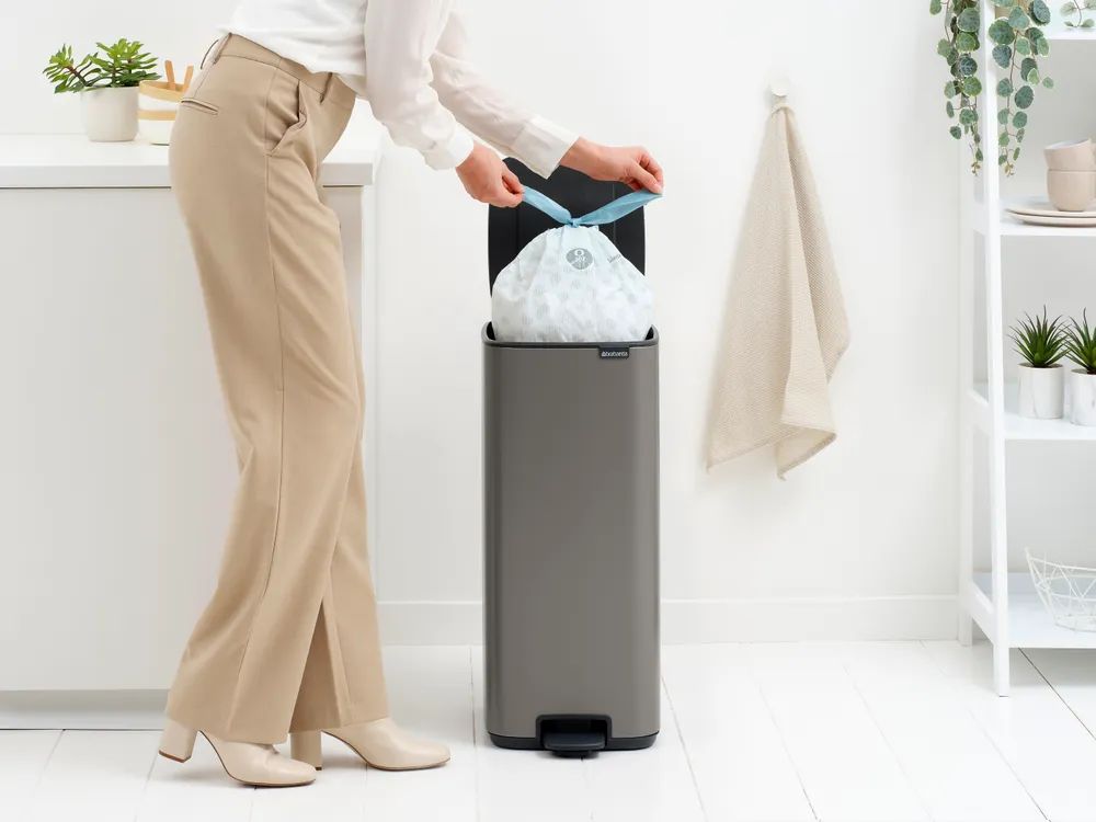 Brabantia Bo Treteimer, 30L - Platinum