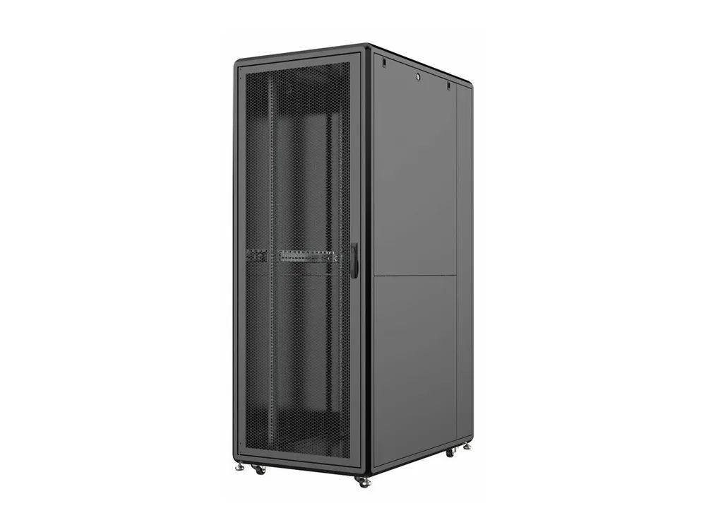 Lanview by Logon - Schrank Netzwerkschrank - 80 x 120, server line - freistehend - Schwarz, RAL 9005 - 42HE - 48.3 cm (19")