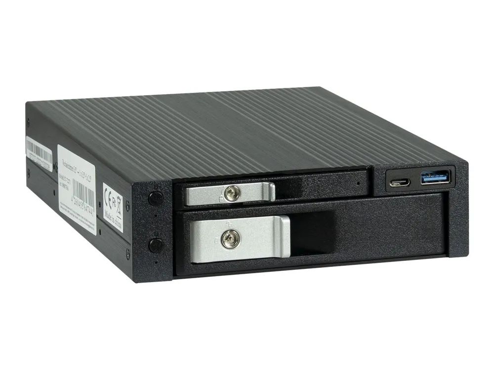 Inter-Tech ST-7227U - Gehäuse für Speicherlaufwerke - 2.5", 3.5" (6.4 cm, 8.9 cm)